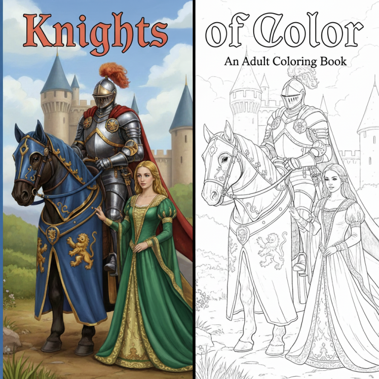 Knights of Color Colorbook Knights of Color