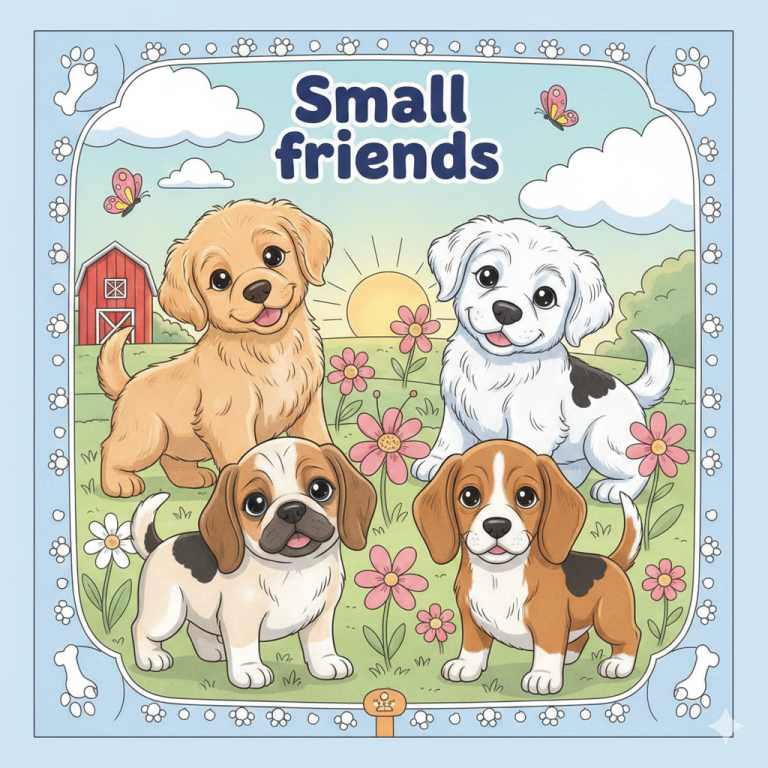 Small Friends Color book Small Friends